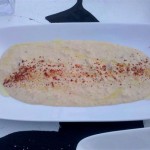 Creamy house made hummus